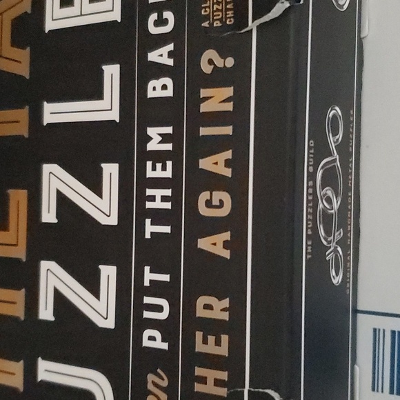 Brain Drain Puzzle Games Heavy Metal Twist Apart Office Party Gift - Picture 4 of 5